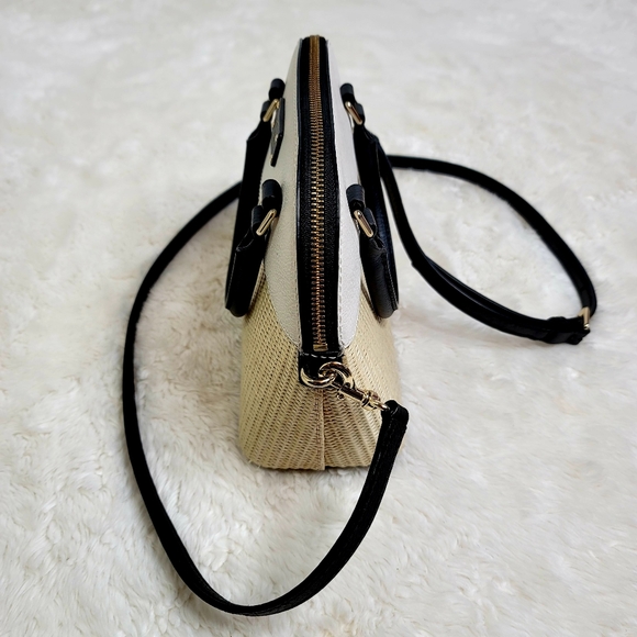 KATE SPADE Shoulder/Handbag Straw/Leather Combi - Picture 5 of 16